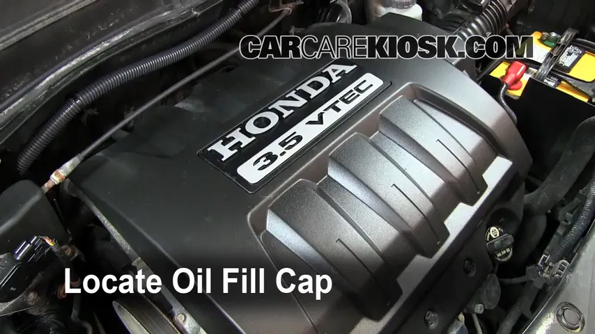 2006 Honda Pilot EX 3.5L V6 Oil Add Oil
